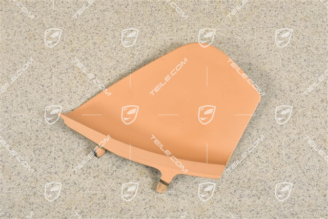Side cover trim, Dashboard trim lower part, Sand Beige, R