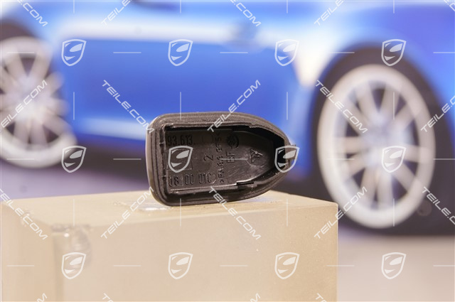 Wiper switch / cap with symbol, gloss black
