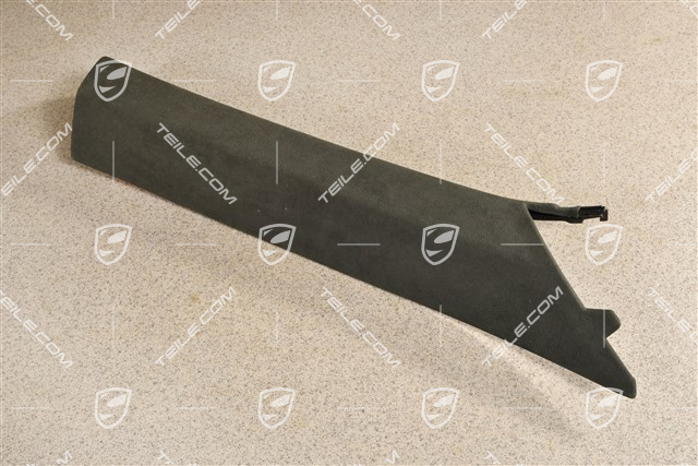 Verkleidung von A-Säule, Alcantara, Schwarz, R