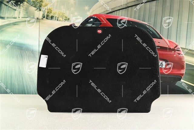 C4 / GT3 / Turbo, Kofferraum Bodenverkleidung, Schwarz