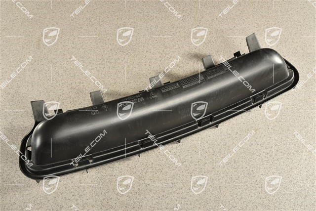 Front bumper cover / inlet, centre, Satin black