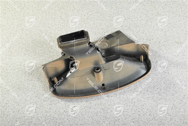 Blende, Fussausstroemer / Fußraum-Auslassöffnung, Bose, Sandbeige