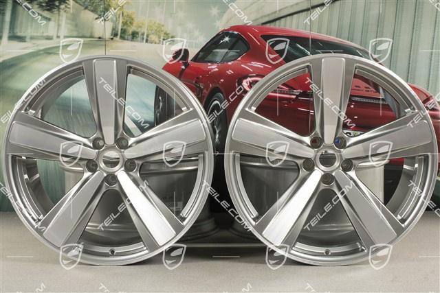 21-inch "Exclusive Sport Design", alloy wheels set, 9J x 21 ET26 + 10J x 21 ET19