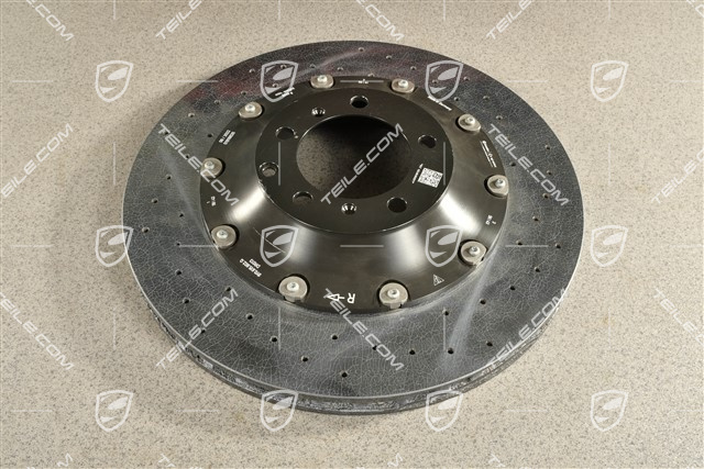 PCCB Ceramic brake disc, rear, R (slightly damaged)