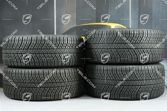 20-inch Cayenne COUPE Sport winter wheel set, rims 9J x 20 ET50 + 10,5J x 20 ET55 + NEW Michelin winter tyres 275/45 R20 + 305/40 R20, with TPMS, black high gloss
