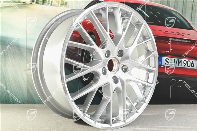 21" Felga Panamera Sport Design, 9,5J x 21 ET71, brilliant chrome