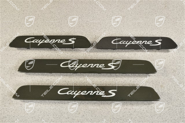 Einstiegleisten, CARBON, Cayenne S, Satz, L+R