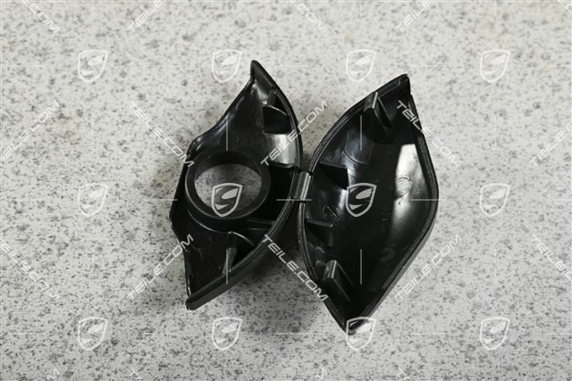 Seat belt Rosette, Black, L=R