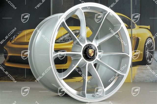 20-inch wheel GT3, 12J x 20 ET47, Brilliant silver