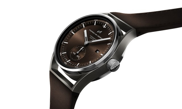 Zegarek Sport Chrono Subseconds w kolorze tytanowo-brązowym