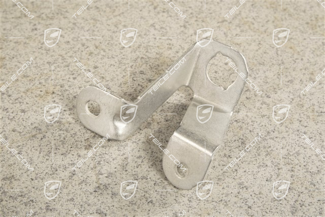 Brake line support, front, L