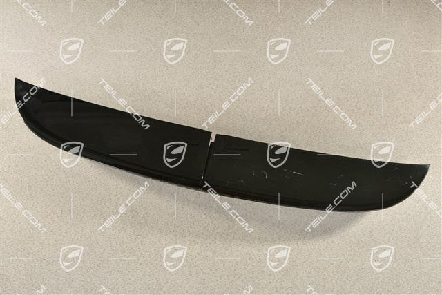 Turbo/Turbo S/GTS rear spoiler, upper part, black