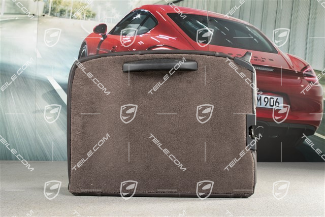 Back seat backrest, Coupe/Targa, Leather, Cocoa, R