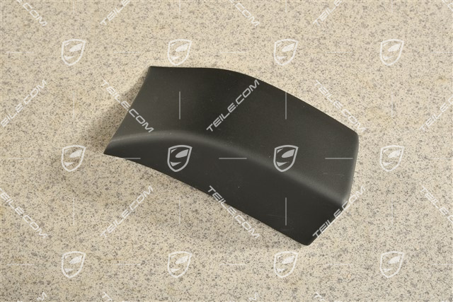Wide Wheel Arch cover, Front Wing / Fender, lower part, Black, R
