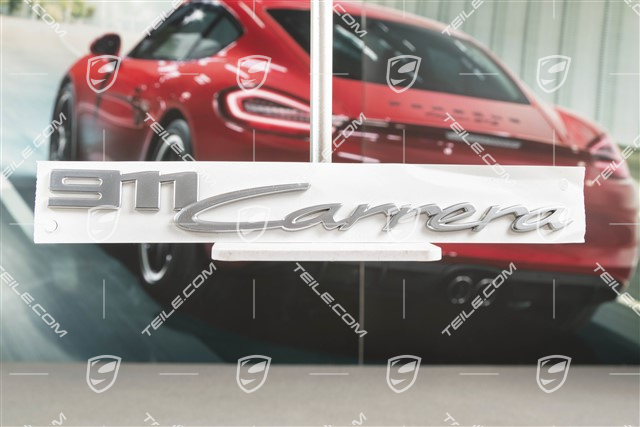 Logo/inscription "911 Carrera", silver