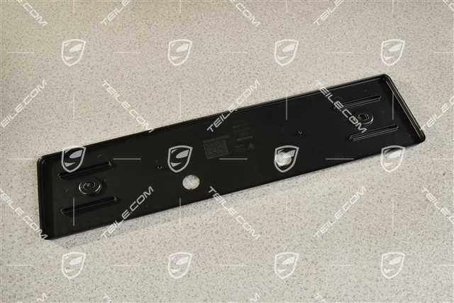 Unterlage / Halter, Kennzeichen, Hinten, Coupe