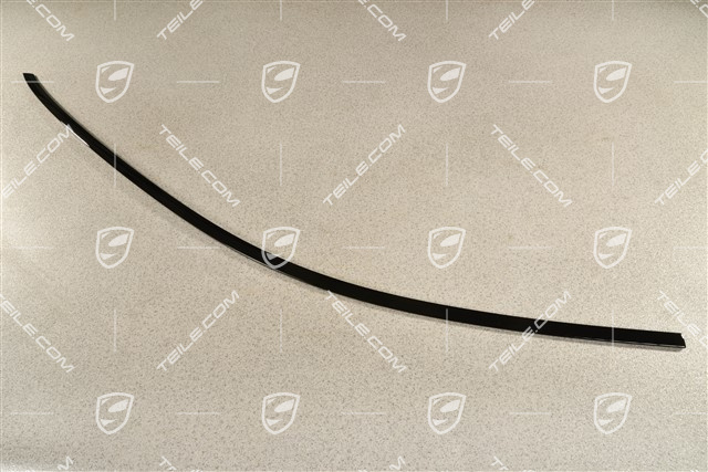 Coupe, Zierleiste für Vordertür, oben, Schwarz hochglanz, R