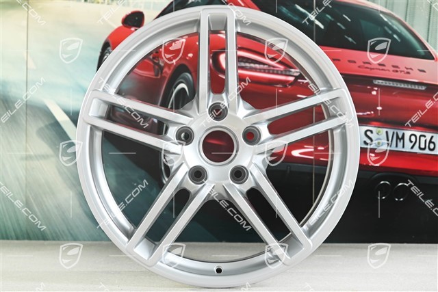 19-inch Disc wheel Carrera, 8,5J x 19 ET54, Brilliantsilber