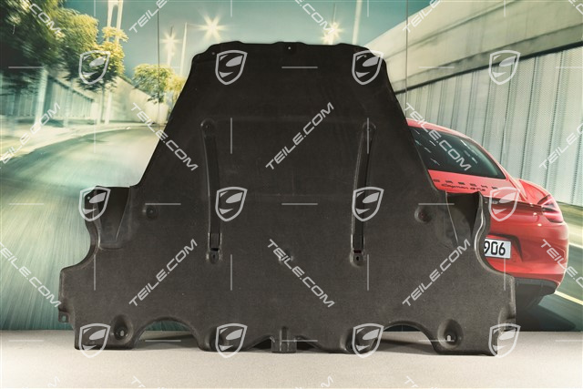 Turbo, Coupe, Unterbodenverkleidung, hinten