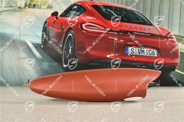 Deckel, Ablagefach, Leder, Boxsterrot, L