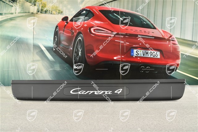 Einstiegleiste "Carrera 4", schwarz, L=R