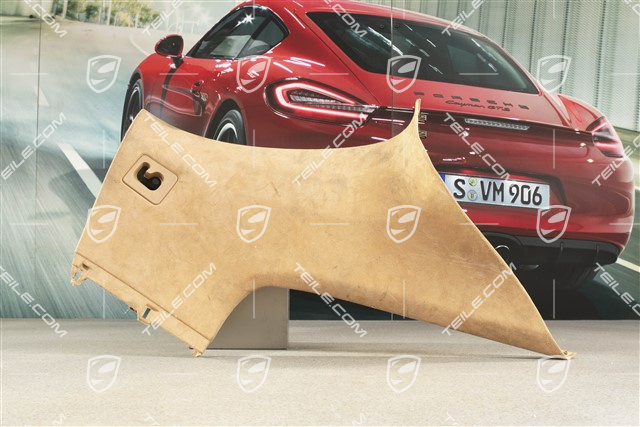 Verkleidung von D-Säule, Alcantara Sandbeige, L