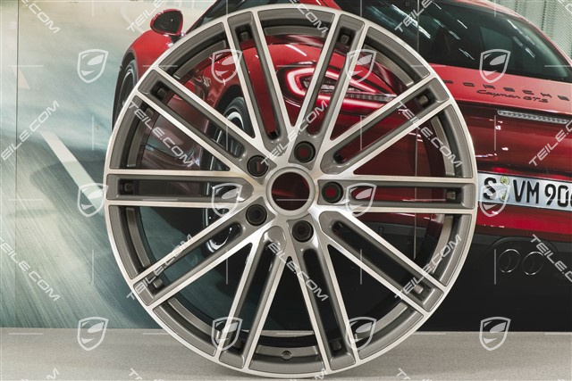 21" Felga Turbo IV, 11,5J x 21 ET69, Titan