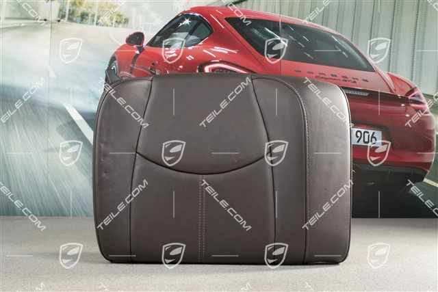 Back seat backrest, Coupe/Targa, Leather, Cocoa, R