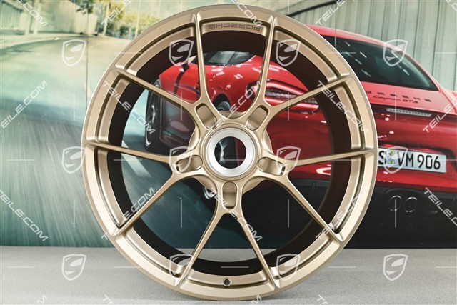 21" Carrera GTS Leichtbaurad Felge 11,5J x 21 ET67, Neodyme