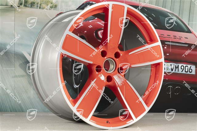 22" Felga Sport Classic, 11,5J x 22 ET52, Lava Orange