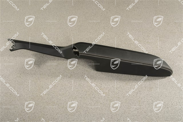 Abdeckblende, Armlehne, Tuer hinten, Schwarz, L