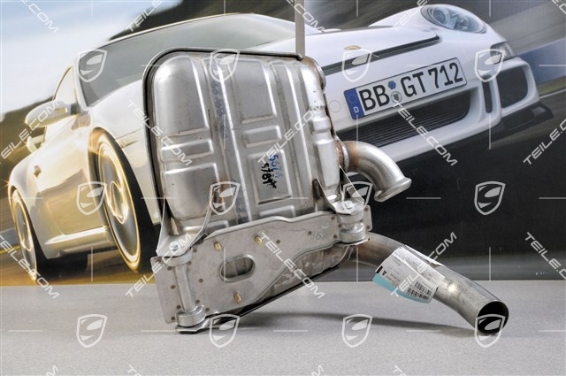 Muffler, cyl.4-6, GT3/GT3RS MK2, 280KW, R Muffler, cyl.4-6, GT3/GT3RS MK2, 280KW, R