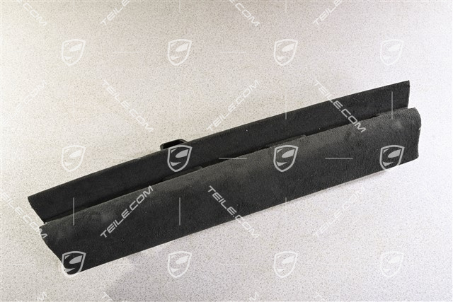 Verkleidung, Rückwand, coupé, Teppich, Schwarz
