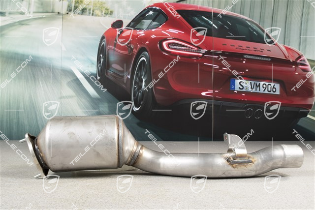 Front silencer, 3.0L 245kW Cyl. 1-3 Front silencer, 3.0L 245kW Cyl. 1-3