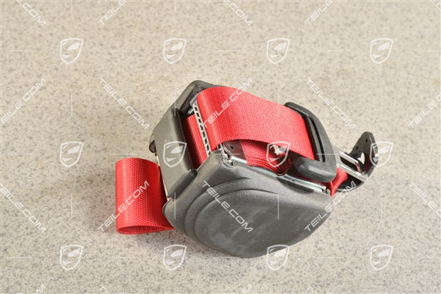 Coupe / Targa, Safety seat belt, Red, L