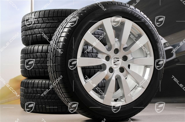 20-inch SportDesign II winter wheel set, wheels 9J x 20 ET57 + Pirelli winter tyres 275/45 R20, without TPMS