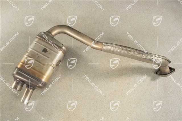 Main exhaust muffler, L