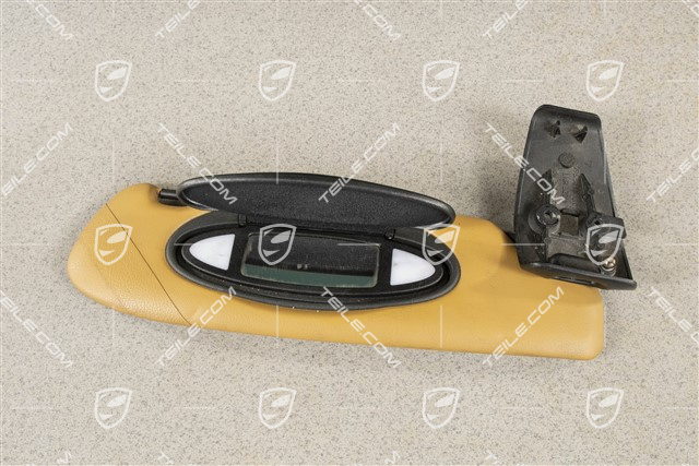 Sonnenblende, Cabrio, Kunstleder, Sandbeige, R