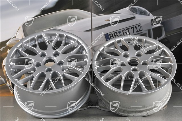 17-inch Sport Classic wheel set, 7J x 17 ET55 + 8,5J x 17 ET50