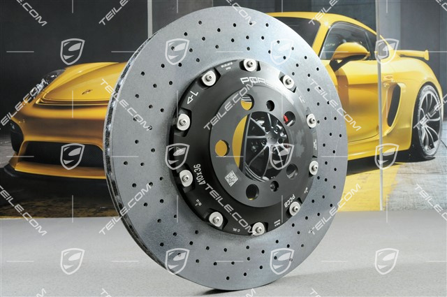 718 GT4RS PCCB Ceramic brake disc, L