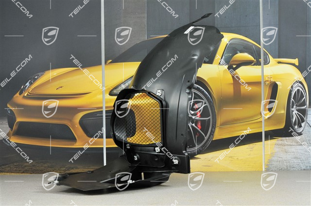 Wheel-housing liner, front, front part with grille, GT3RS, L Wheel-housing liner, front, front part with grille, GT3RS, L