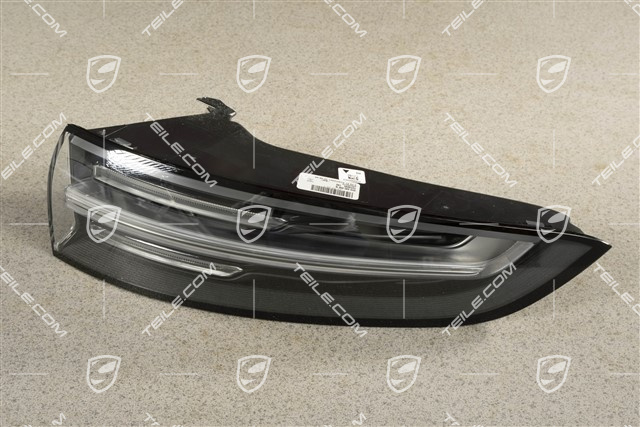 Rear light, outer, black, R