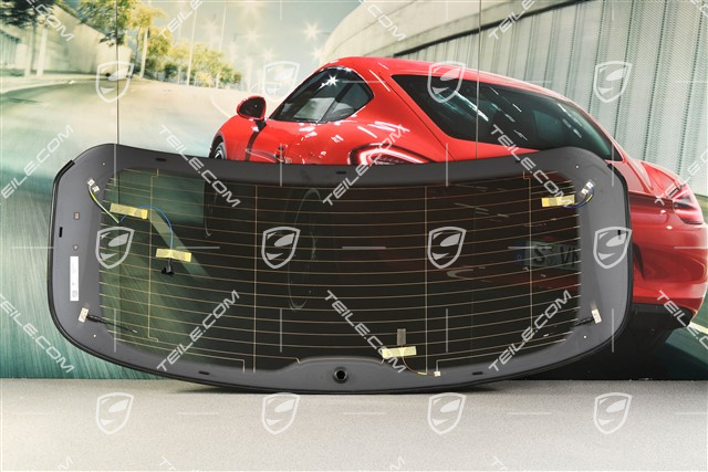 Sport Turismo, Rear window glass, Dark tinted
