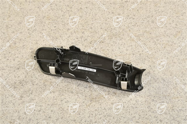 Abdeckung, Handbremshebel, lackiert, Schwarz