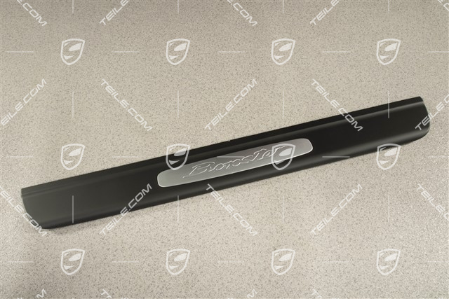 Schwellerleiste / Einstiegleiste - Blende mit Schriftzug BOXSTER, L=R