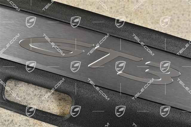 Einstiegleiste, Anthrazit / Aluminium-gebürstet, ''GT3'', R