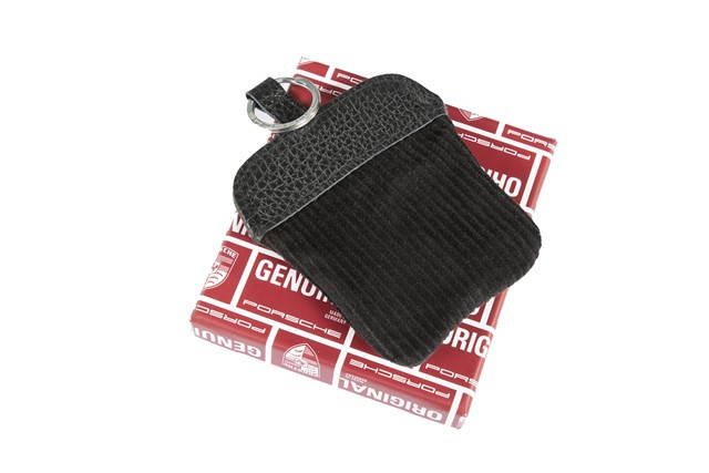 Porsche Classic Key case with embossed Porsche crest, Corduroy