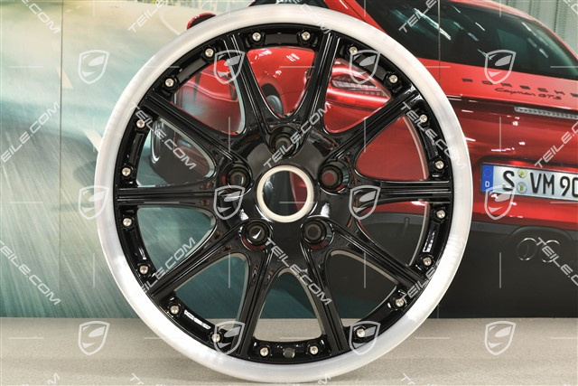 18-inch GT3 Sport Design wheel rim, 7,5J x 18 ET50, black high gloss
