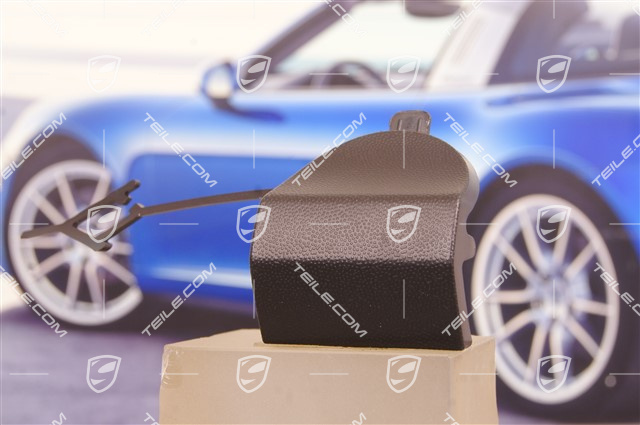 Rear bumper Towing lug / Hook Cover Cap, Black, L Rear bumper Towing lug / Hook Cover Cap, Black, L