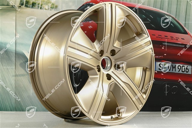 22" felgi Macan Exclusive Design, komplet, 9J x 22 ET29 + 11J x 22 ET47, neodyme